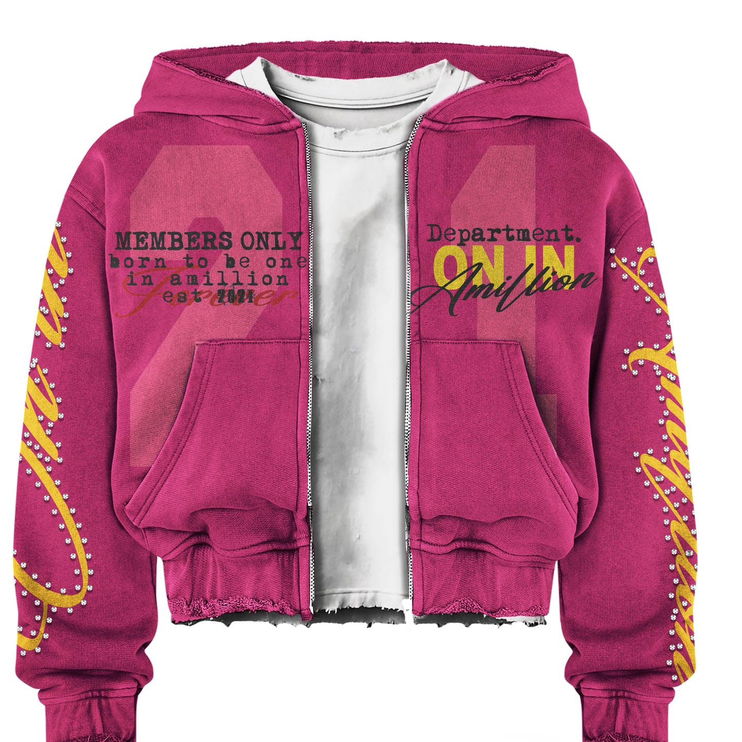 One in Amillion varsity hoodie